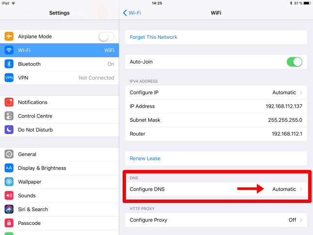 How Do I Use Google DNS on iPhone/iPad?