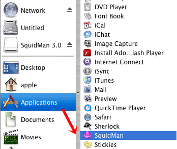 Installing Squidman Proxy Server